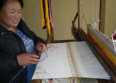 Weaving in Tawang