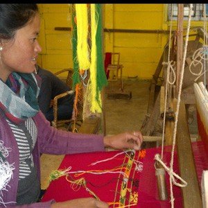 Weaving in Tawang