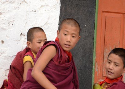 Lamas at Tawang Monastery