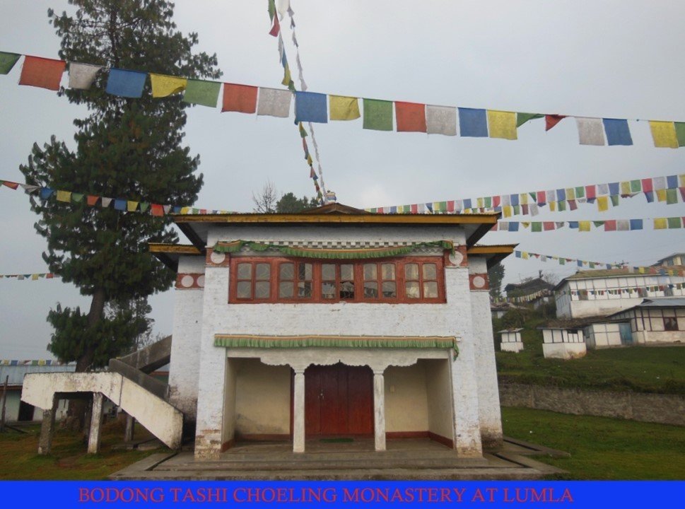 Bodong Tashi Choeling  Monastery At Lumla